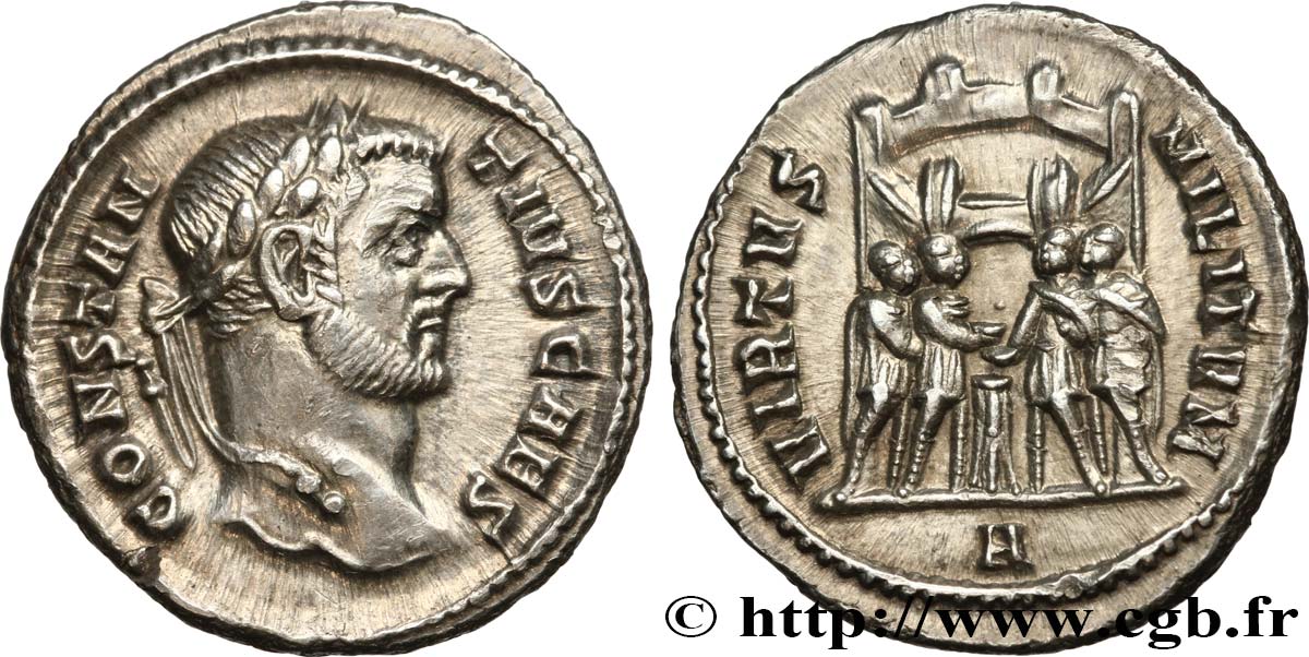 CONSTANTIUS I Argenteus ST