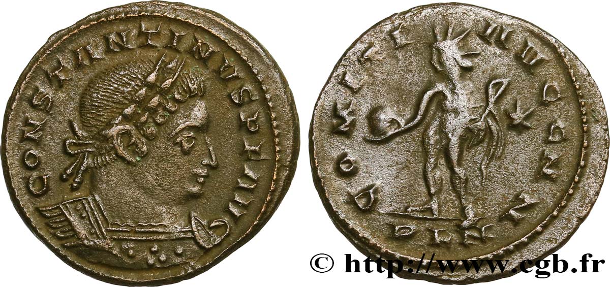 CONSTANTINE I THE GREAT Follis ou nummus AU