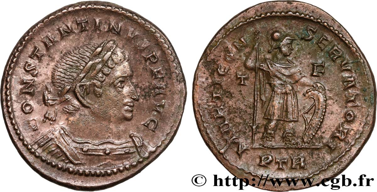CONSTANTIN Ier LE GRAND Follis ou nummus TTB+
