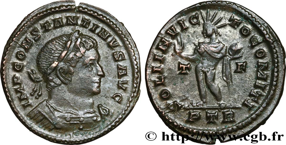 CONSTANTIN Ier LE GRAND Follis ou nummus TTB+