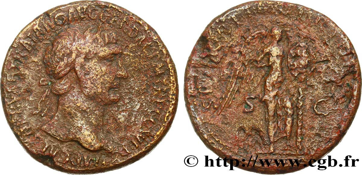 TRAJAN Sesterce TB