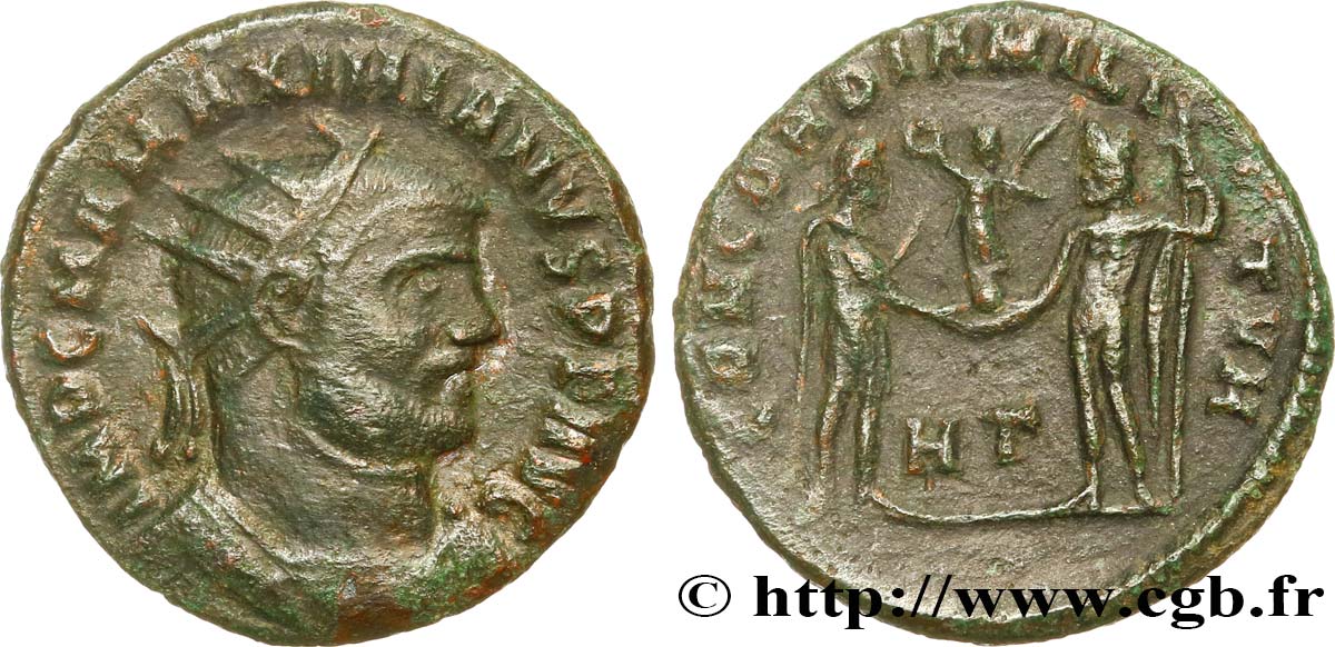 MAXIMIANUS HERCULIUS Pseudo ou néo-aurelianus XF