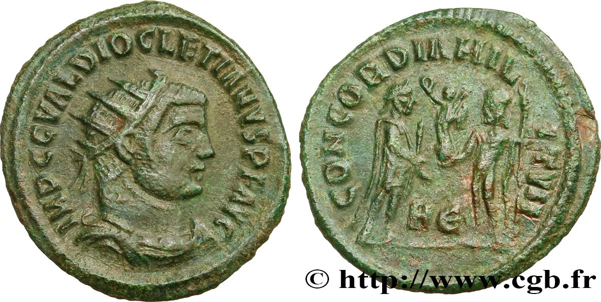 DIOCLETIAN Pseudo ou néo-aurelianus XF