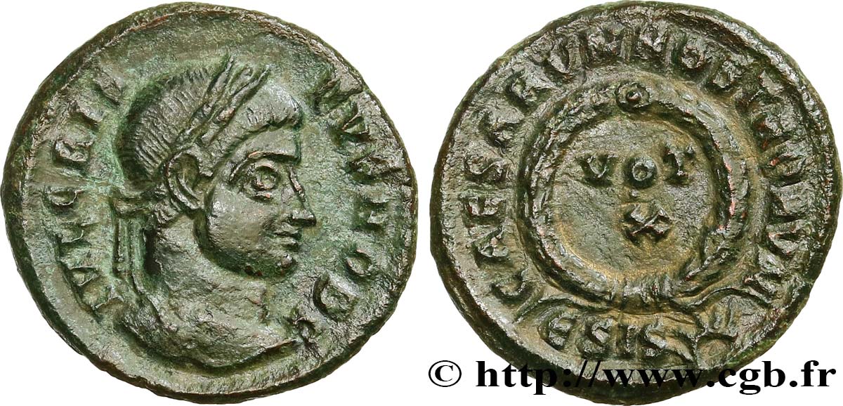 CRISPUS Centenionalis ou nummus TTB