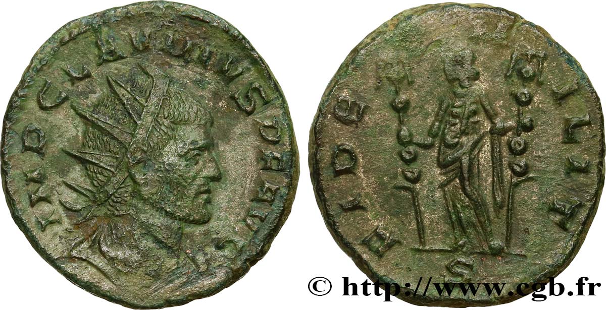 CLAUDIUS II GOTHICUS Antoninien XF