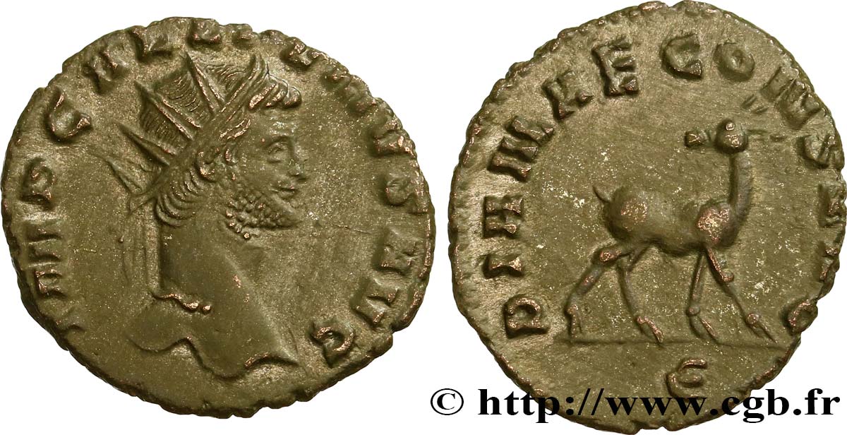 GALLIENUS Antoninien AU