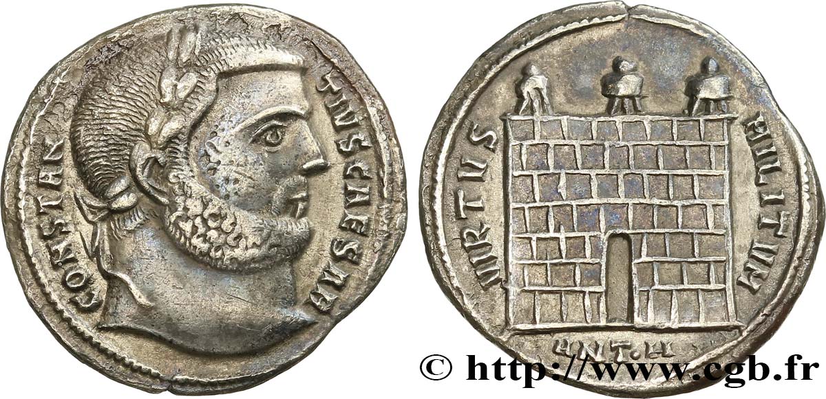 CONSTANTIUS I Argenteus AU