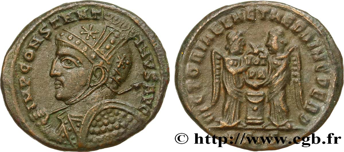 CONSTANTINE I THE GREAT Centenionalis ou nummus AU