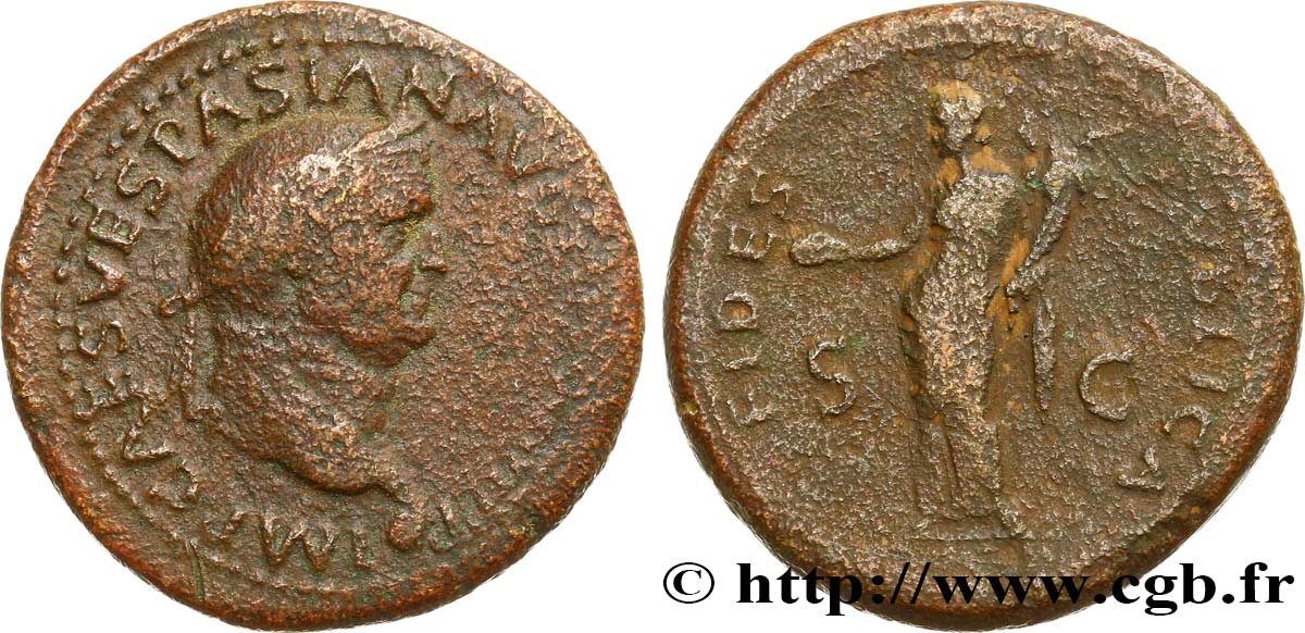 VESPASIEN Dupondius TB+