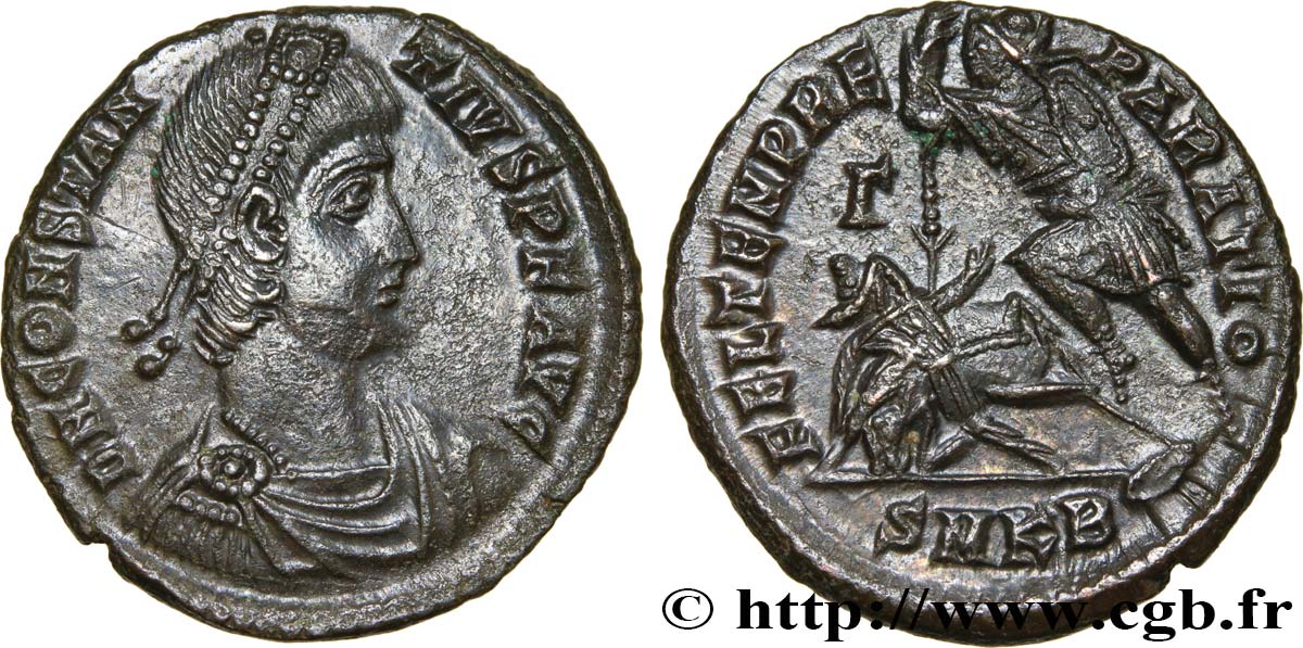 CONSTANTIUS II Maiorina, (MB, Æ 2) ST