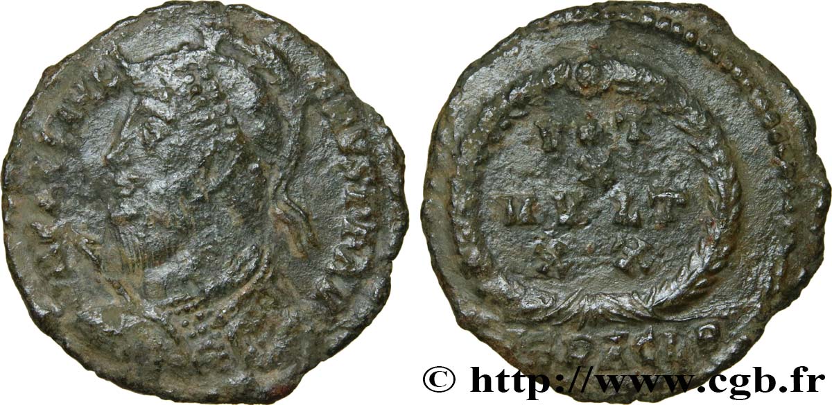 JULIAN II THE PHILOSOPHER Maiorina ou nummus VF