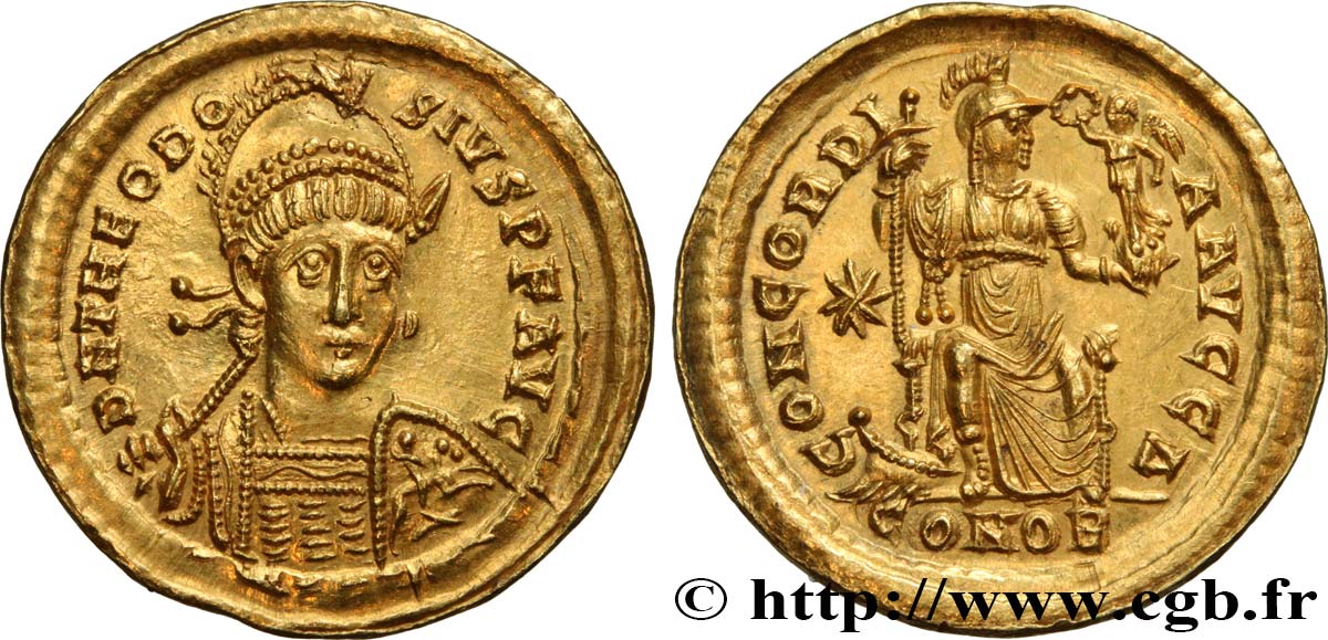 THEODOSIUS II Solidus ST