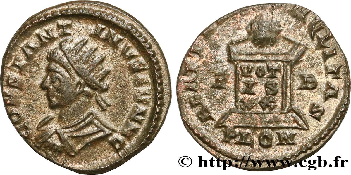 CONSTANTINUS II Centenionalis ou nummus fST