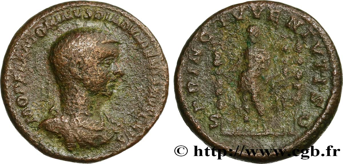 DIADUMENIANO Moyen bronze, dupondius ou as q.BB