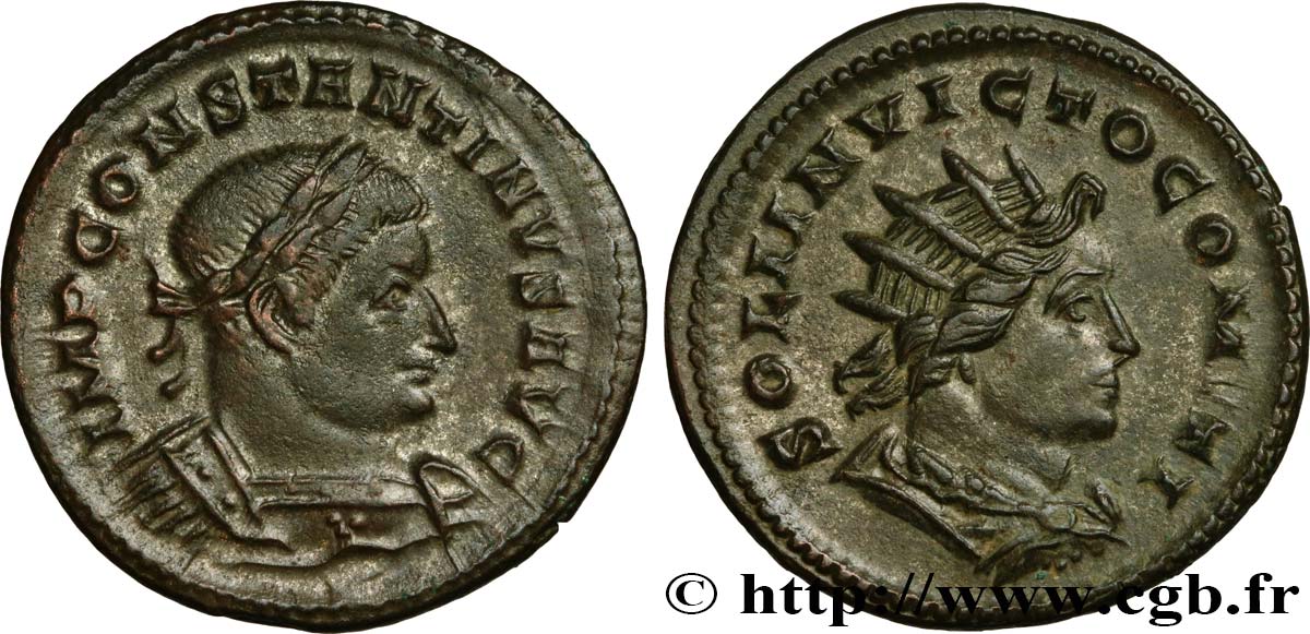 CONSTANTIN Ier LE GRAND Follis ou nummus SPL