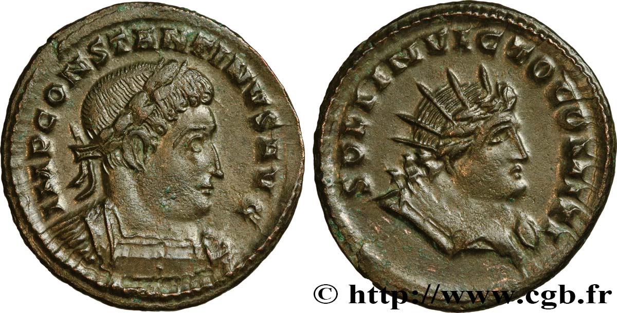 CONSTANTIN Ier LE GRAND Follis ou nummus SUP