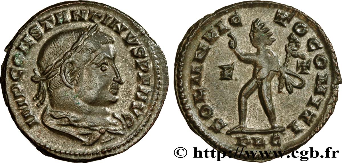 CONSTANTIN Ier LE GRAND Follis ou nummus TTB+