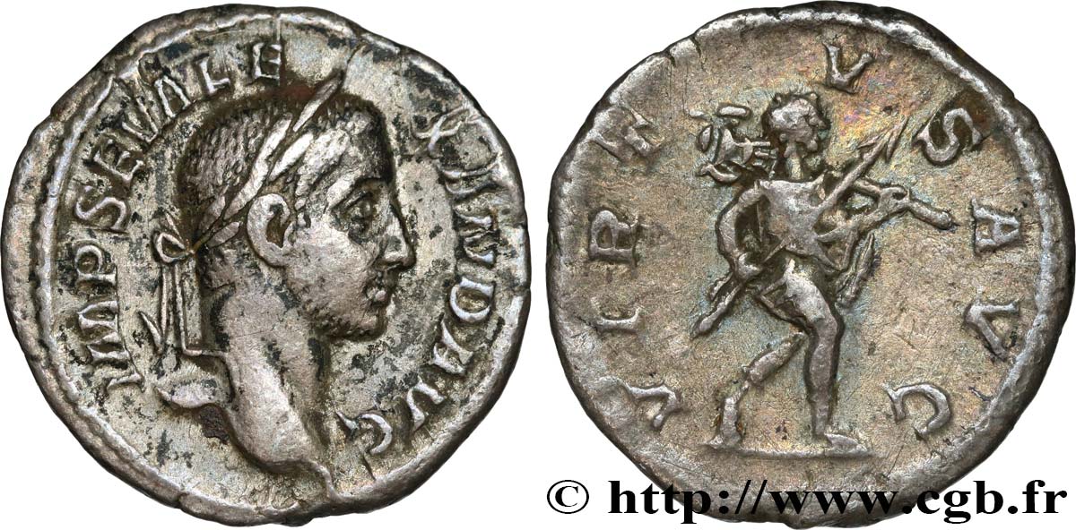 ALEXANDRE SÉVÈRE Denier TTB