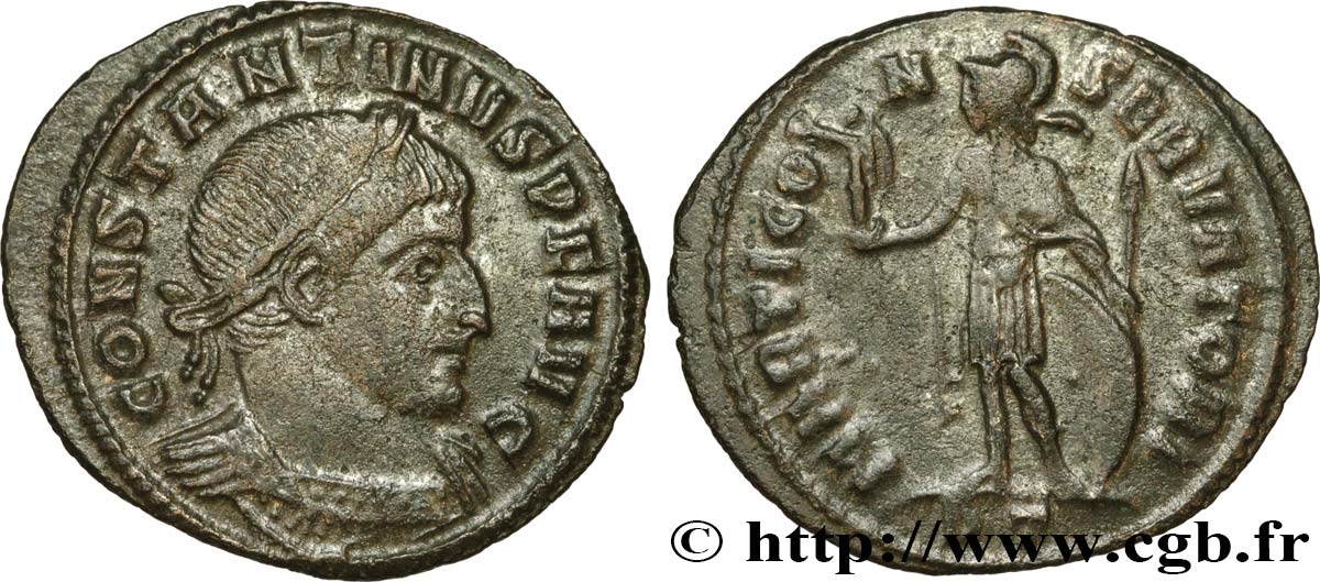 CONSTANTIN Ier LE GRAND Follis ou nummus TTB