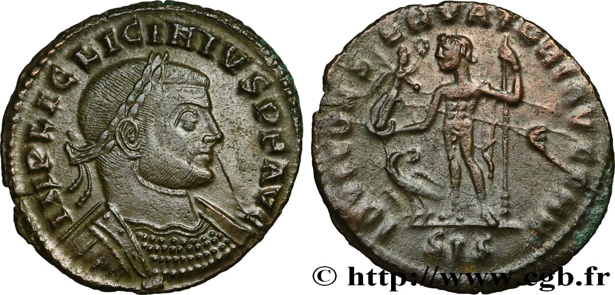 LICINIO I PADRE Follis ou nummus EBC/MBC+