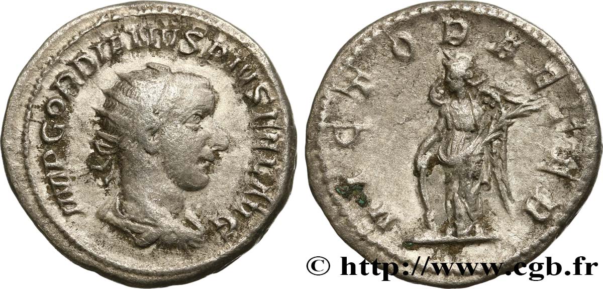 GORDIANO III Antoninien BC+/MBC