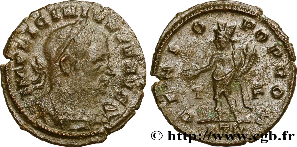 LICINIUS Ier Follis ou nummus TB+