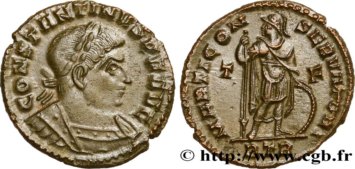 CONSTANTIN Ier LE GRAND Follis ou nummus SUP/SPL