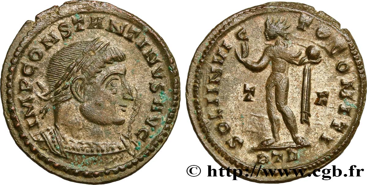 CONSTANTINE I THE GREAT Follis ou nummus AU