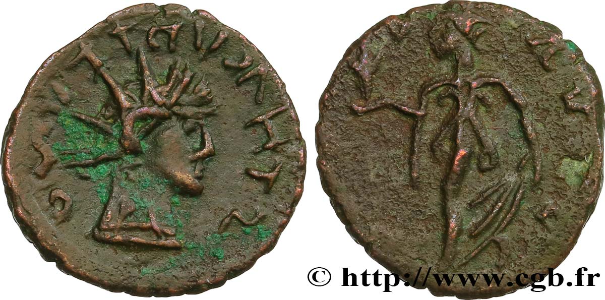 TETRICUS II Antoninien, imitation fVZ