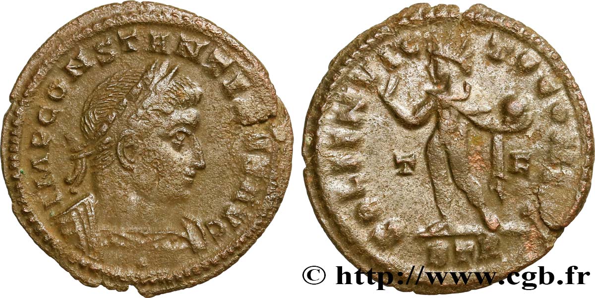 CONSTANTIN Ier LE GRAND Follis ou nummus TTB