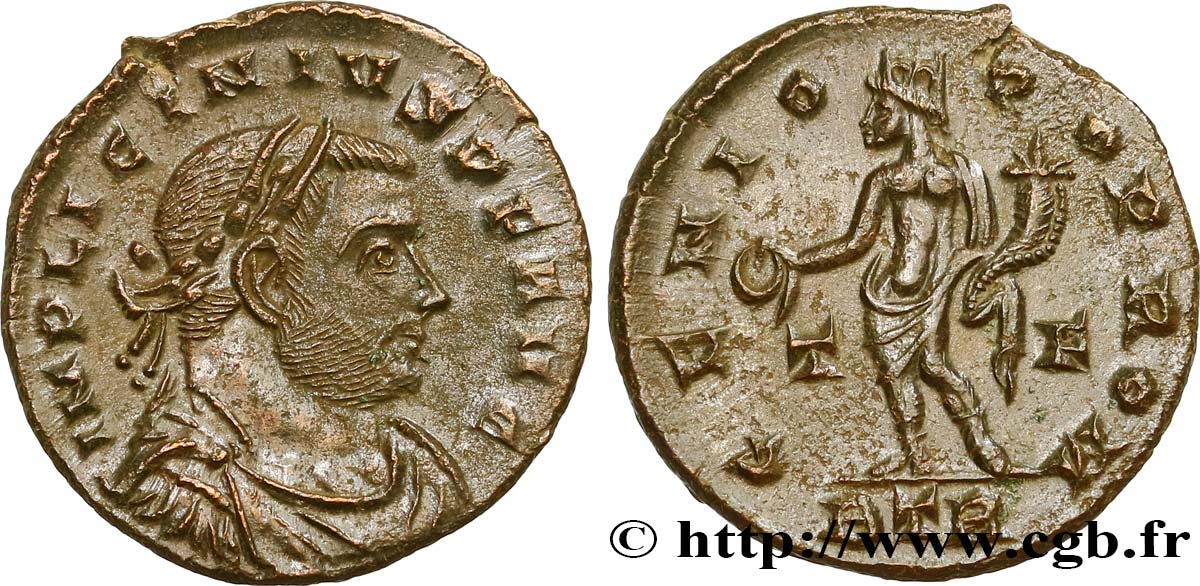 LICINIUS Ier Follis ou nummus SUP/TTB+
