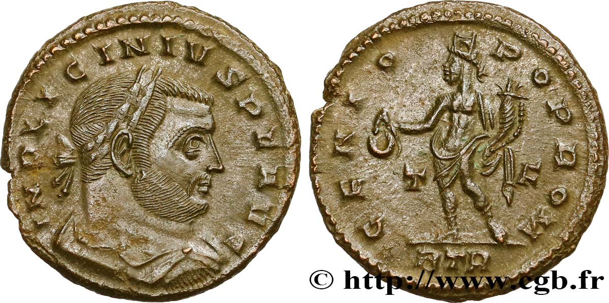 LICINIUS Ier Follis ou nummus SUP
