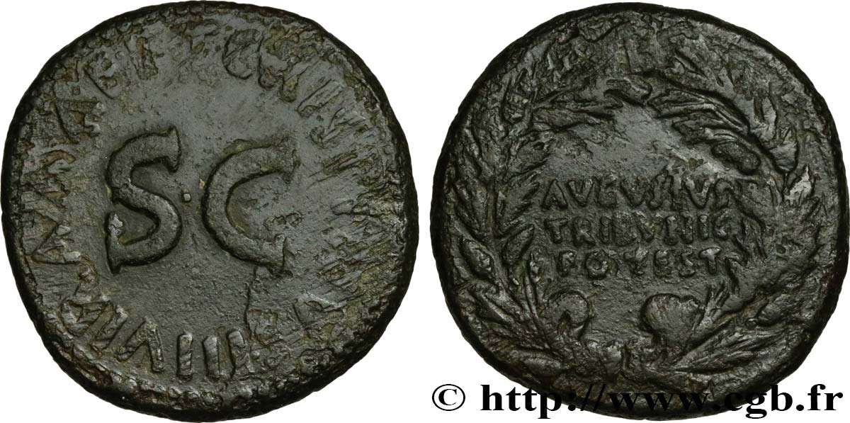 AUGUSTE Dupondius TTB/TB+