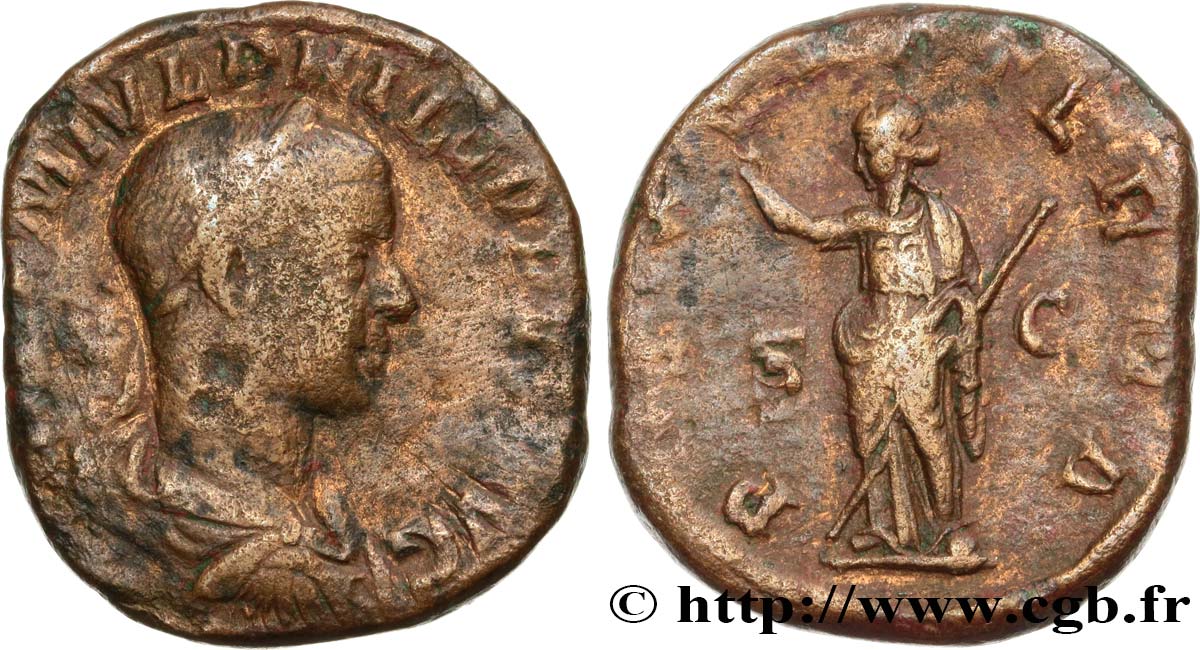 FELIPE II Sesterce BC+/MBC+