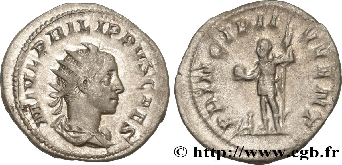 PHILIPPUS II Antoninien fVZ/SS