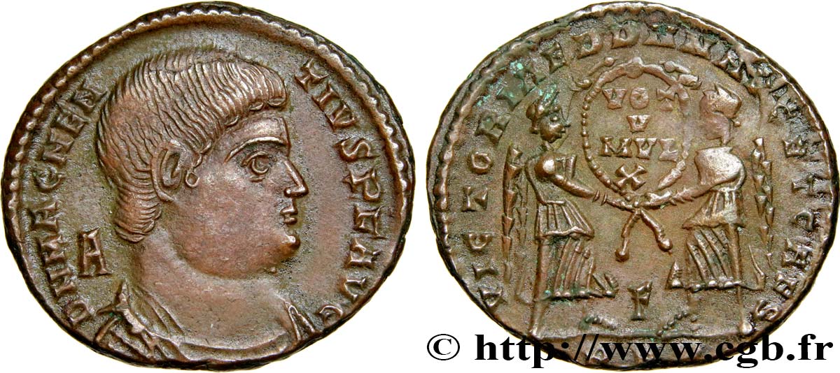 MAGNENTIUS Maiorina, (MB, Æ 2) AU