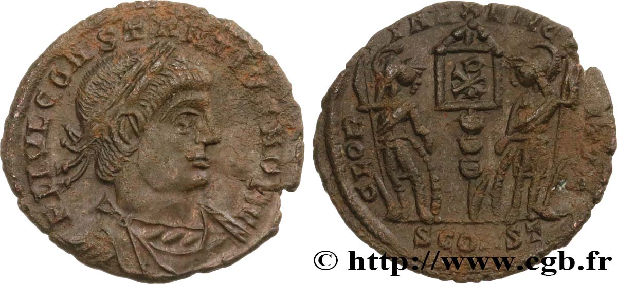 CONSTANTIUS II Centenionalis ou nummus VZ