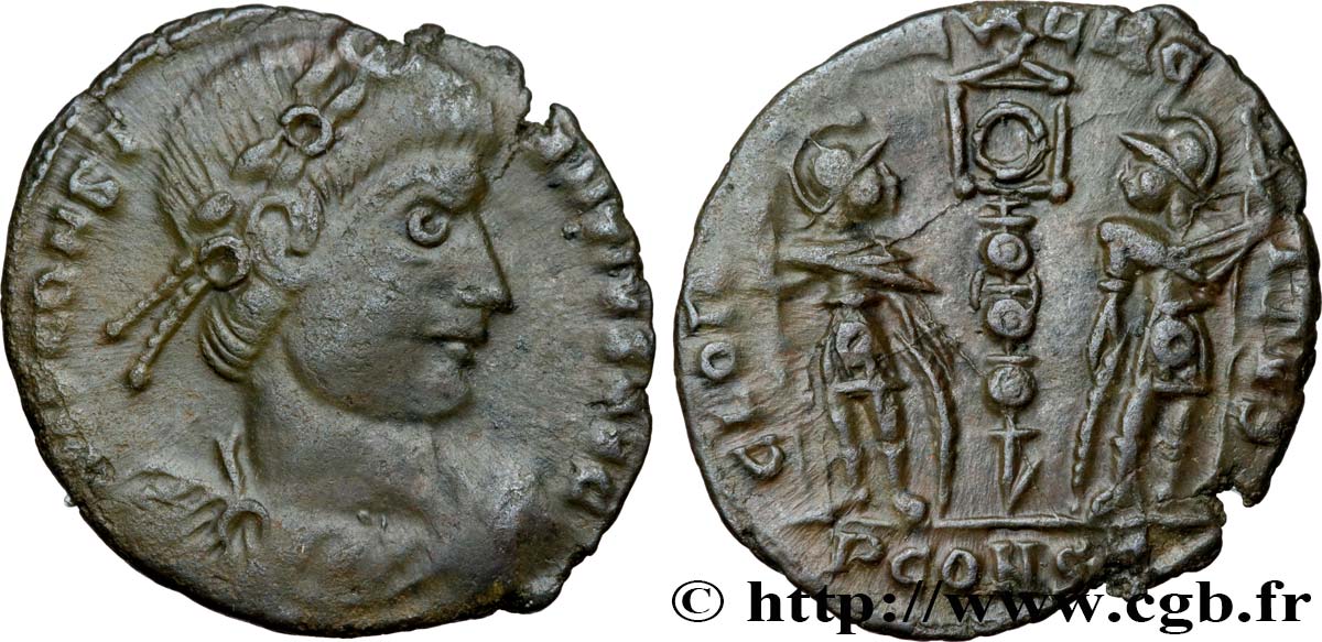 CONSTANTIUS II Centenionalis ou nummus fVZ