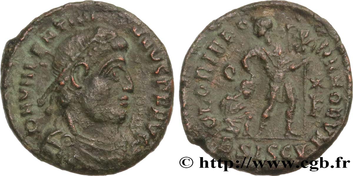 VALENTINIANUS I Nummus, (PB, Æ 3) SS