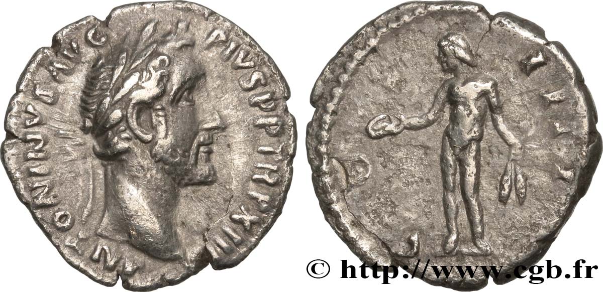 ANTONINUS PIUS Denier fVZ/SS