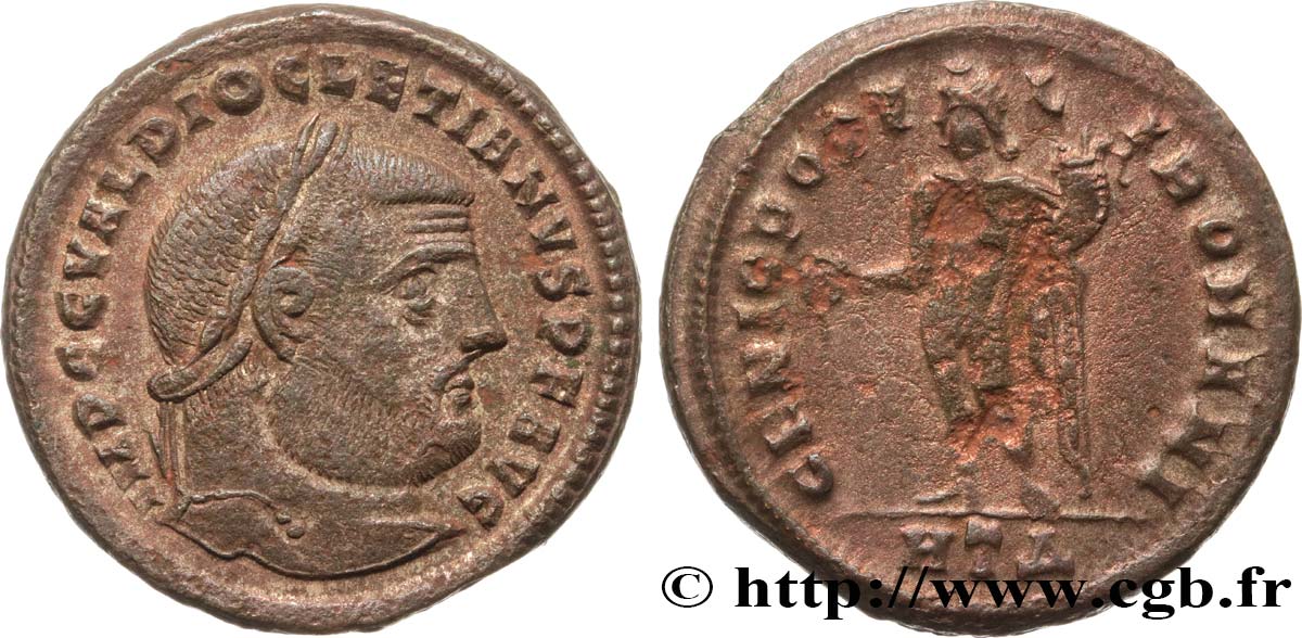 DIOCLETIANUS Follis ou nummus SS/fSS