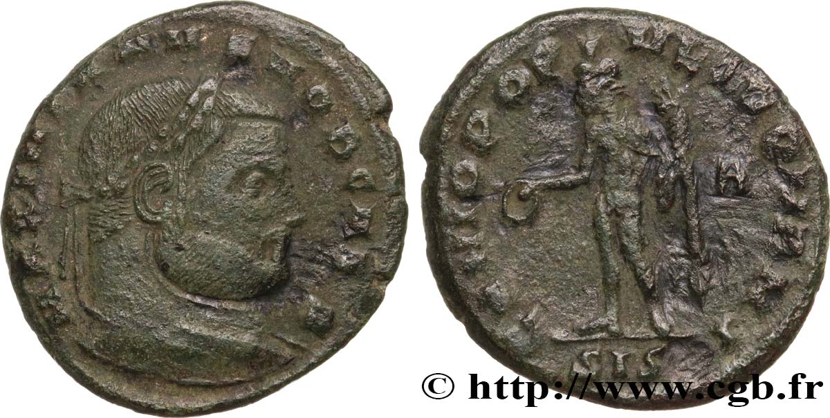 GALERIUS Follis ou nummus fSS