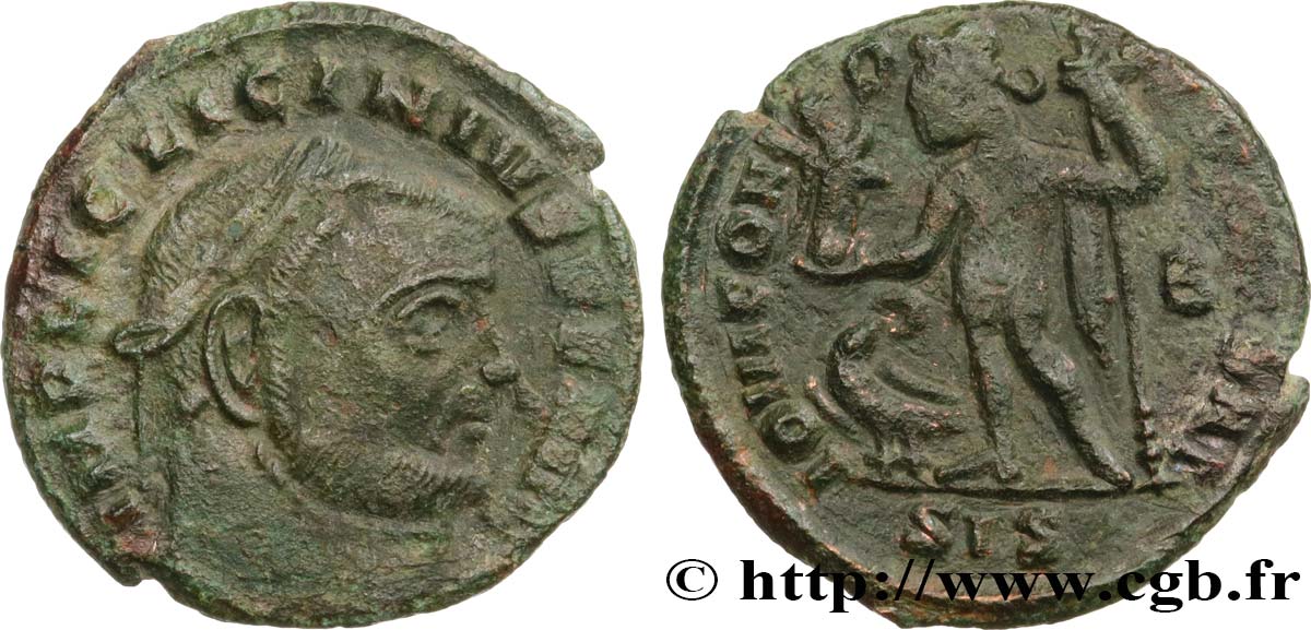 LICINIUS Ier Follis ou nummus TB+