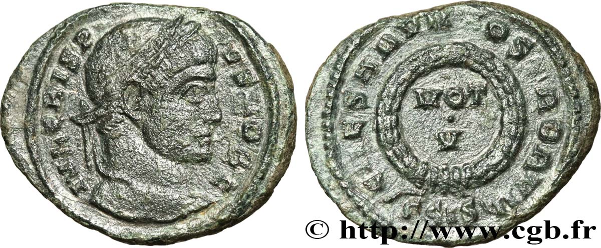 CRISPUS Centenionalis ou nummus TTB
