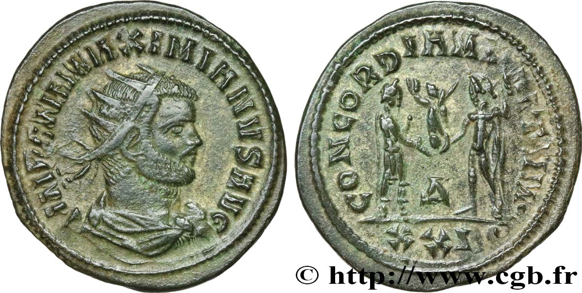 MAXIMIEN HERCULE Aurelianus TTB+