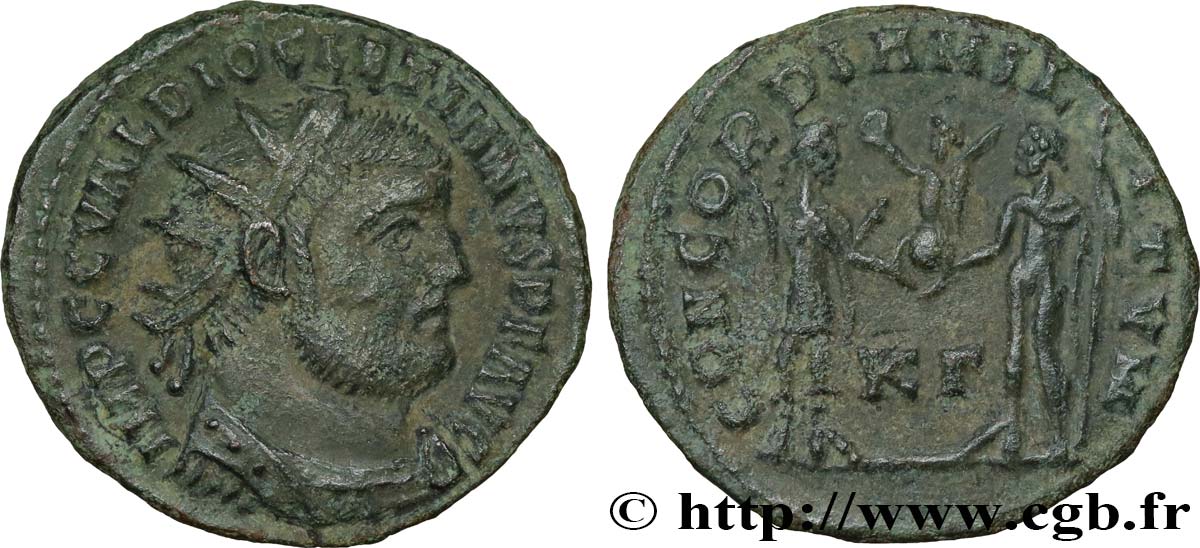 DIOCLETIAN Pseudo ou néo-aurelianus XF