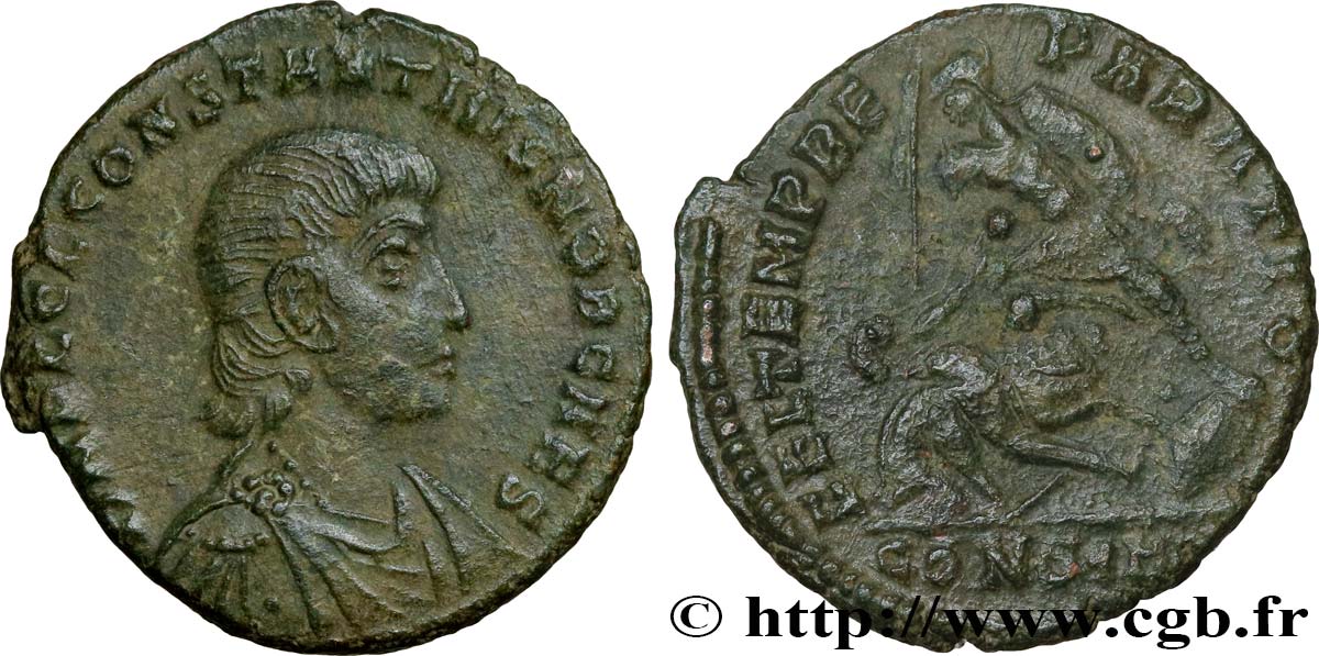 CONSTANTIUS GALLUS Maiorina réduite XF