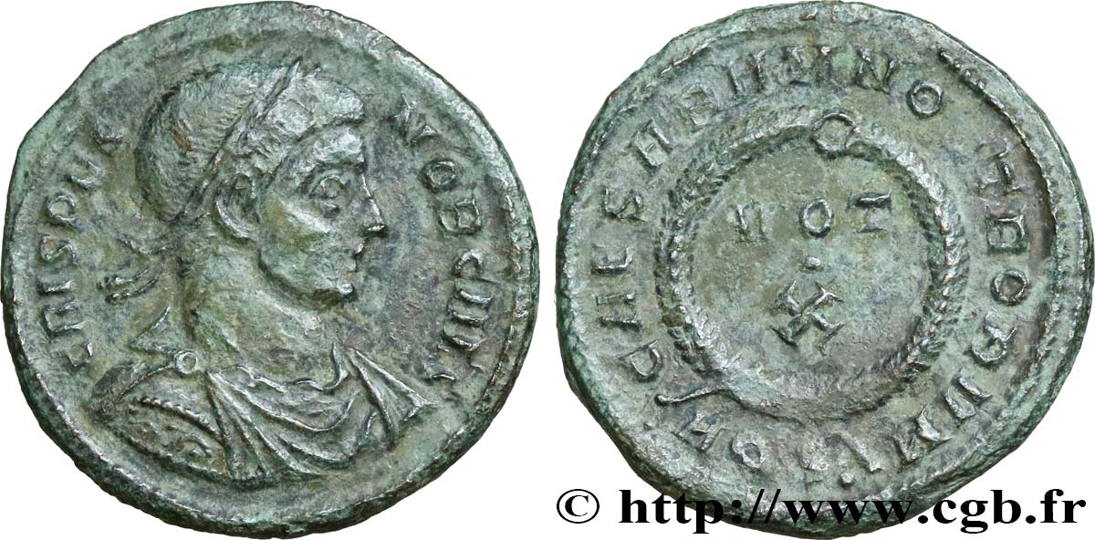 CRISPUS Centenionalis ou nummus TTB