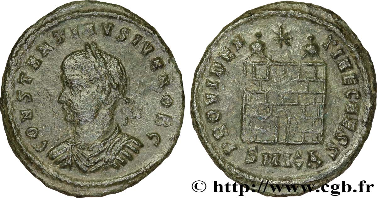 CONSTANTINO II Centenionalis ou nummus MBC