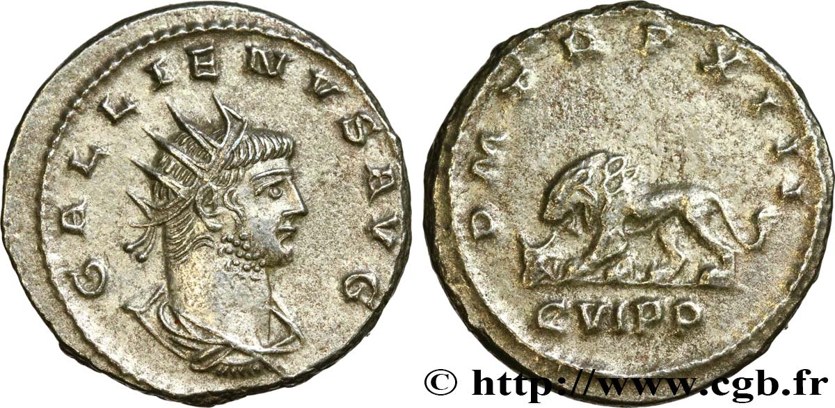 GALLIENUS Antoninien MS/AU